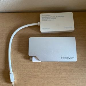 StarTechUSB-C Multiport Adapter4in1 DVI/HDMI-VGA/mDP Adapter4K 30Hz-CDPVGDVHDMDP